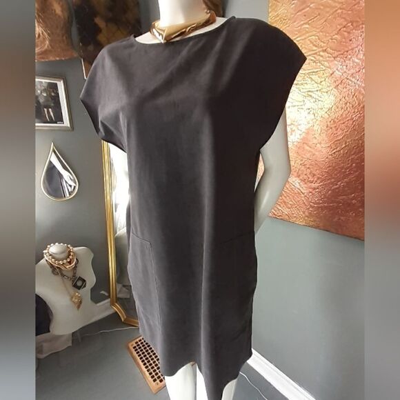 Wilfred Free Faux Suede Mini Dress - Picture 3 of 13